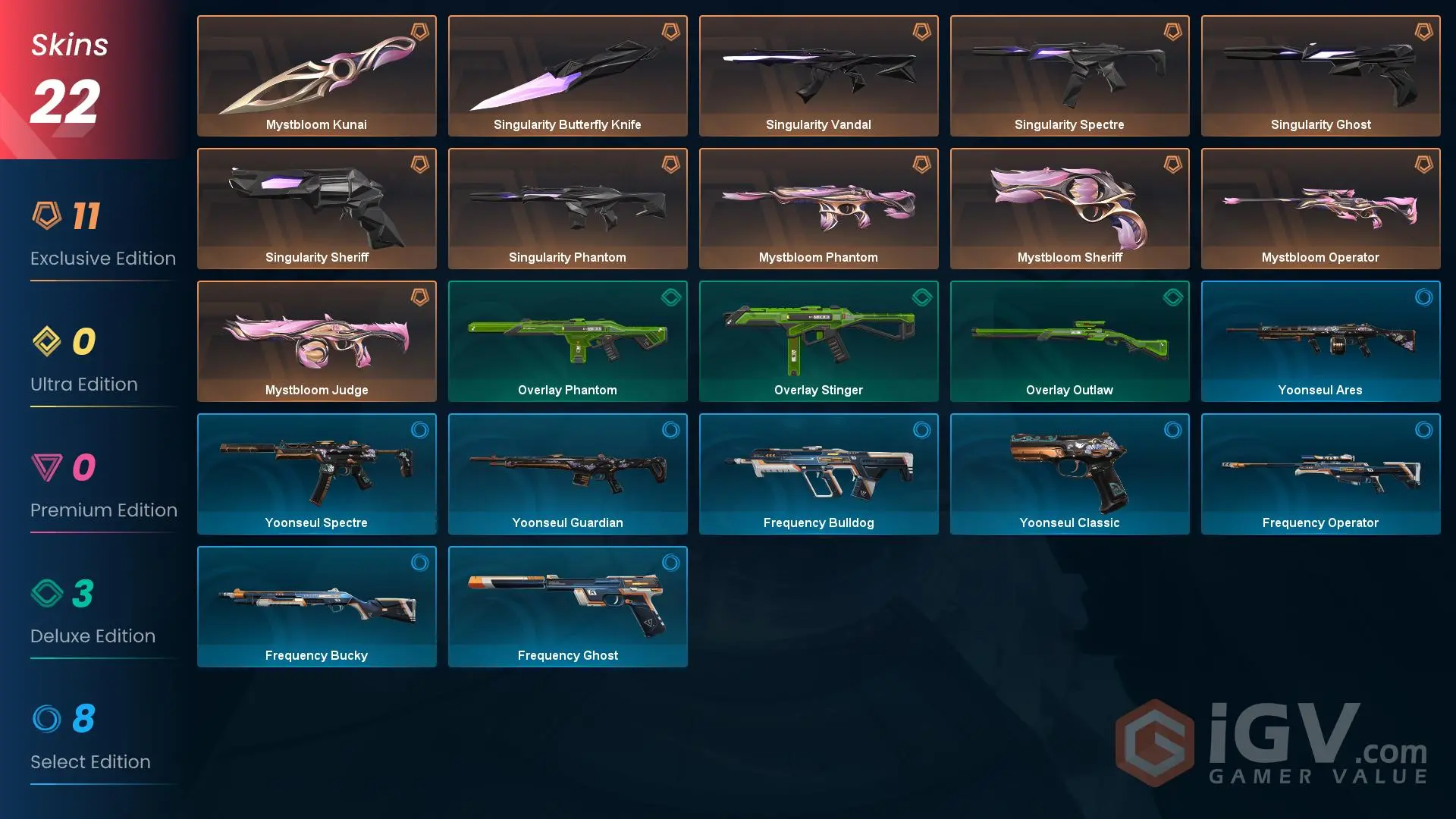 VALORANT ACCOUNT EU/TUR / 140 Skins / Diamond 3 / Full-Access EUR 110,00 - DE