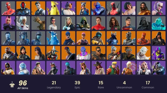 [PC/NINTENDO] 96 skins | OG STW | Aura | Peely | Deadpool | Get Griddy | Gold Midas | Spike | Lynx (Stage 4 - No Ponytail)  130 VB jon58