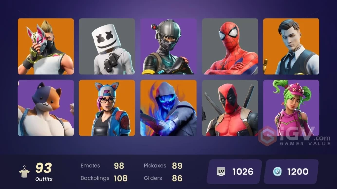 [PC/PSN/NINTENDO] 93 skins | Elite Agent | Take The L | Catalyst | Rust Bucket | Plunja | Rogue Agent Lynx (Stage 4 - No Ponytail) 1200 VB jon99