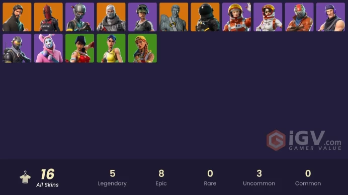 PSN/XBOX/PC   | The Reaper | Elite Agent | Take The L | Trailblazer | Havoc | Rogue Agent | Sub Commander | Red Knight | Love Ranger | 