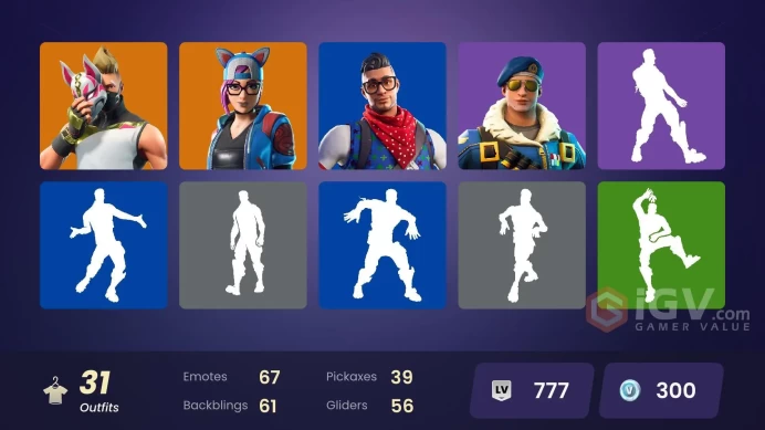 [PC/PSN/XBOX] 31 skins | Point Patroller | Trilogy | Royale Bomber | Prodigy | Zenith | Dire | Blackheart | Drift | Hybrid | Calamity | Lynx | 