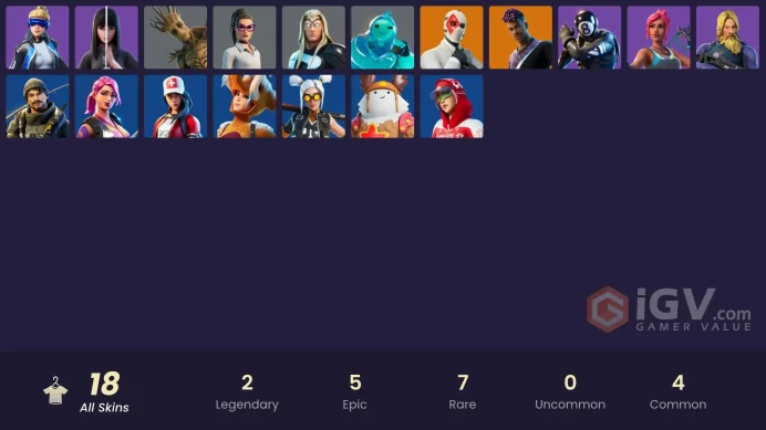 PC/XBOX 18 skins | Neo Versa | Wild Card | Fade | Rippley vs Sludge | Jennifer Walters | Thor 