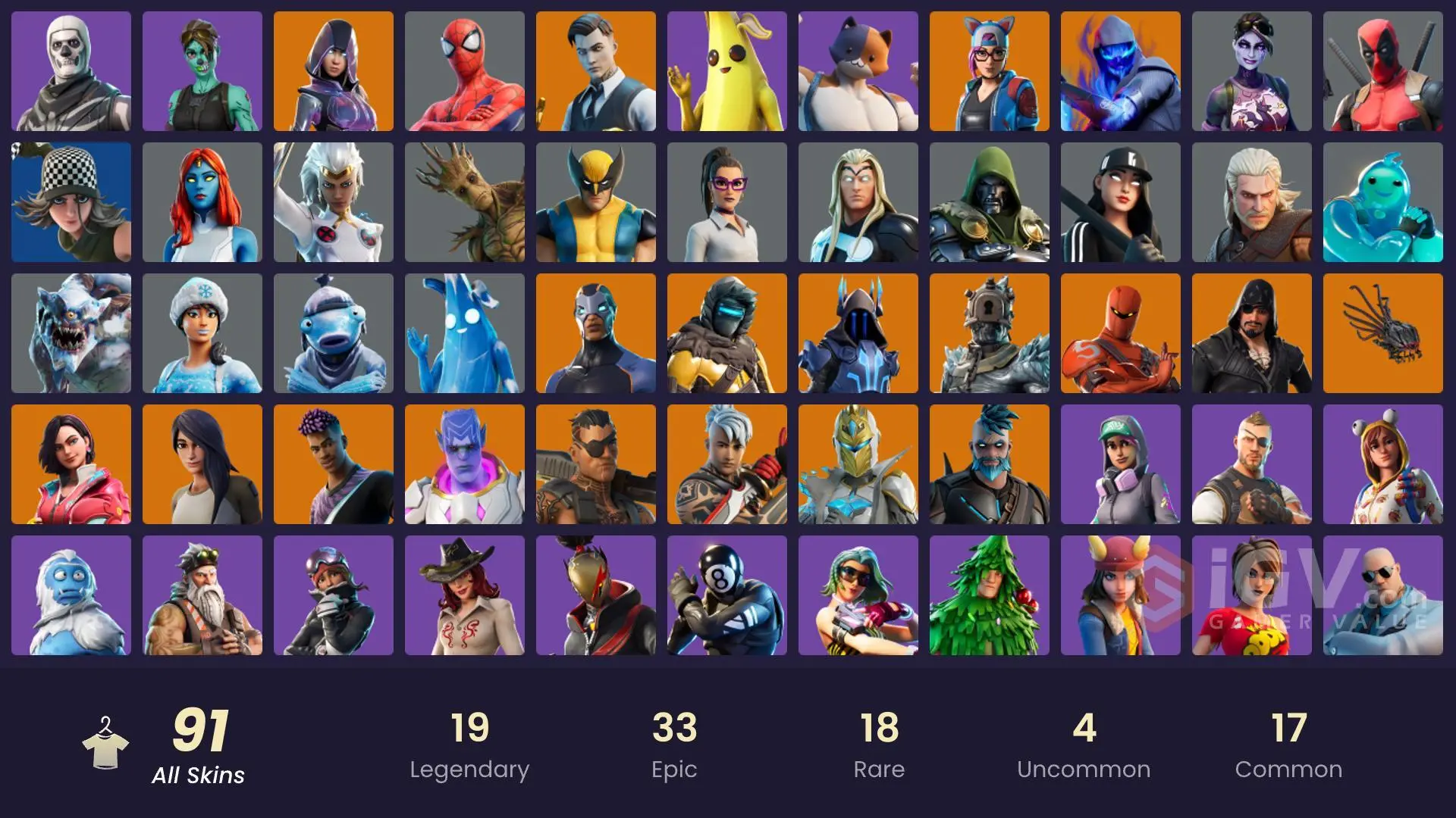 [PC/NINTENDO] 91 skins | Glow | Gold Brutus | Subzero Cryptic | Trilogy ...
