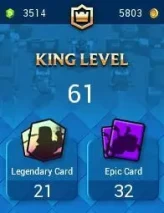 S58|LVL 61|KT 15|EVOLUTİON:17|ELITE CARDS:31|LVL 14 CARDS: 38|3.5K GEMS|EMOTE:113|TOWER SKINS:10|FREE NAME CHANGE|SECURE ACCOUNT|