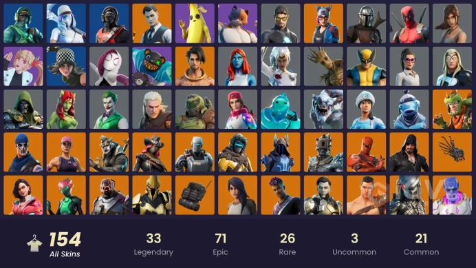 [PSN/XBOX/PC] Stealth Reflex (OG)+RefleX| OG STW | 154 SKIN| 146 PICKAXE| 153 EMOTE | 137 GLIDERS|INSTANT CHANGEABLE MAIL|