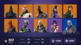 [PC/PSN/XBOX] 102 skins | OG STW | Black Knight | Sparkle Specialist | The Reaper | Glow | Blue Squire | Royale Knight | Elite Agent