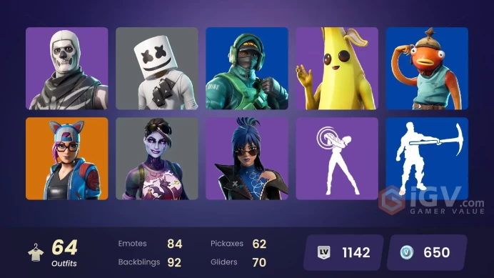 [PC-PSN-XBOX] -OG STW-Fate-Merry Mint AxE-Shogun-Marshmello-Skull Trooper-RefleX(OG)-FULL ACCESS-