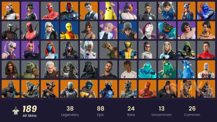 [PC/NINTENDO] 189 skins | Gold Midas | Gold Brutus | Pitch Patroller ...