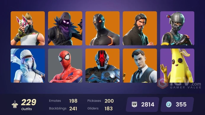FA - [PSN/SWITCH/PC] 228 skins | OG STW | The Reaper | Elite Agent | Gold Brutus | Omega (stage 5) | Master Chief (Matte Black) | Gold Midas