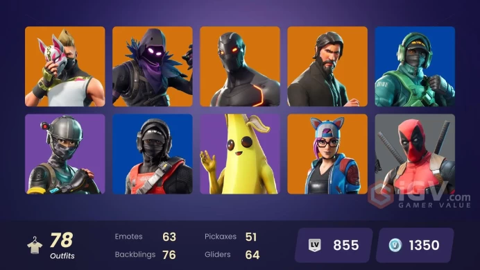 PC/XBOX 78 Skins | Stealth RefleX(OG) | The Reaper | Elite Agent | Take The L | Reflex | Valkyrie | Deadfire | Raven | 1350 VB FULL ACESS