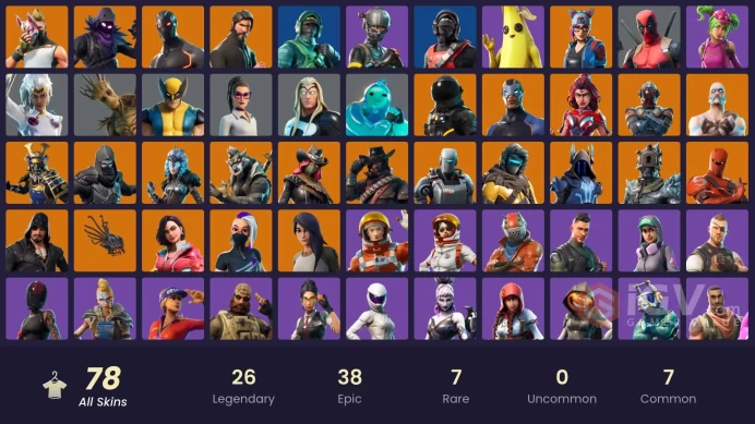 PC/XBOX 78 Skins | Stealth RefleX(OG) | The Reaper | Elite Agent | Take The L | Reflex | Valkyrie | Deadfire | Raven | 1350 VB FULL ACESS