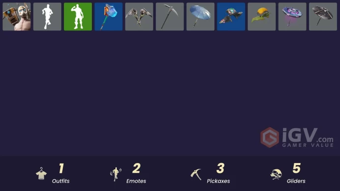  | PSYCHO BANDIT | Kata-Pack | Fishstick Janky | Clawz Retro | Psycho Buzz Axes | Shooting Starstaff | Call Me | MAIL CHANGEABLE
