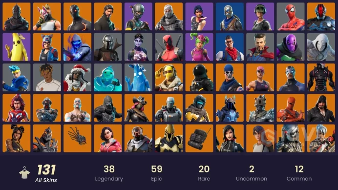 FA - [XBOX/PC] 130 skins | OG STW | Black Knight | Sparkle Specialist | The Reaper | Blue Squire | Royale Knight | Elite Agent | Take The L  