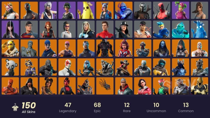 [PC/PSN] 149 skins | OG STW | Omega (stage 5) | Rogue Agent | Ryu | Blue Striker | Trailblazer | Kymera | Wild Card | Fusion | Valor |  750 VB