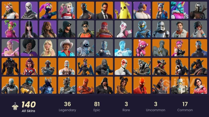 [PC/PSN/XBOX] 121 skins| 4500 VB | Omega (stage 5) | Rogue Agent | John Wick | Drift | Rox | The Visitor  | Zenith | Dire | CHANGEABLE MAIL