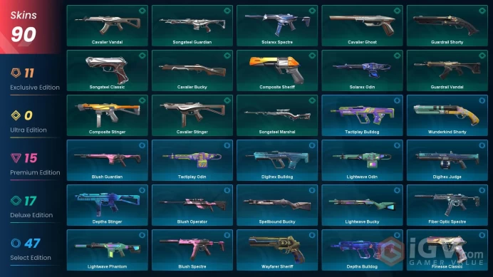 [KR] - SKINS 90 - KNIFE 9 - Reaver Karambit - RGX 11z Pro Firefly - RGX 11z Pro Blade - FULL ACCESS - INSTANT DELIVERY