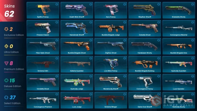 [KR] - SKINS 62 - KNIFE 2 - Velocity Karambit - Bubble Pop Light Stick - Sovereign Ghost - FULL ACCESS - INSTANT DELIVERY