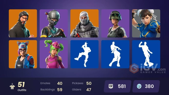 [Rent Cheap Accounts for 14 Days]A070 OG STW|The Reaper|Master Chief|Elite Agent|Take The L|Chun-Li|Trailblazer|Havoc|Sub Commander|Rogue Agent