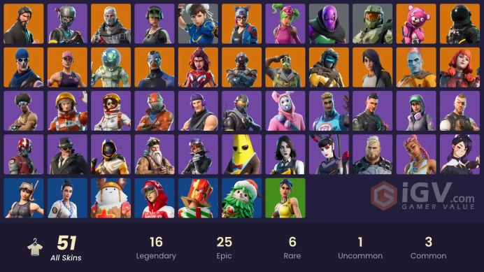 [Rent Cheap Accounts for 14 Days]A070 OG STW|The Reaper|Master Chief|Elite Agent|Take The L|Chun-Li|Trailblazer|Havoc|Sub Commander|Rogue Agent