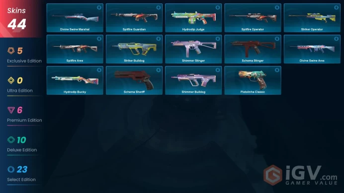 [KR] - SKINS 44 - KNIFE 2 - Glitchpop Axe - Ruination Phantom - Glitchpop Vandal - FULL ACCESS - INSTANT DELIVERY