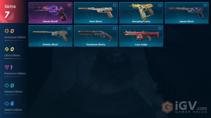 [KR] - SKINS 7 - Nebula Sheriff - FULL ACCESS - INSTANT DELIVERY