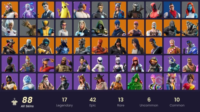 [PC-PSN-XBOX]88 SKIN- Galaxy (OG)-OG STW(SUPER DELUXE)-Drift-Nightlife-FULL ACCESS-CHANGEABLE MAIL-