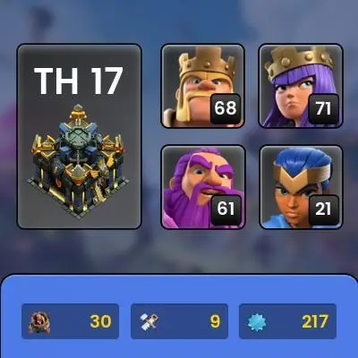 Th17.exceptional. k70 q70 w60 r20.  Full abilities. Full main deff. Safe and cheap