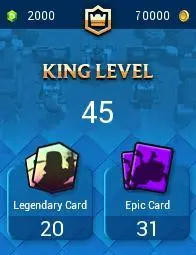 Level 45. Elite: 3 max card: 10. Evo 5. Free change name. Safe and cheap