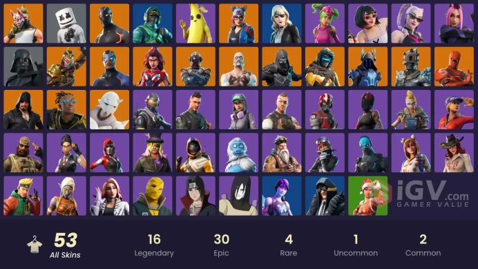 [PC-PSN-XBOX]- Reflex OG -53 SKIN-30K VP SPEND-Rogue Agent-Omega-Wukong SET-Drift-Orochimaru-Stage Slayer-MarshmellO-Itachi Uchiha-FULL ACCESS-
