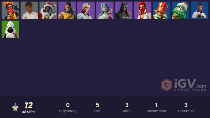 [PSN/XBOX/PC] 12 skins | Tectonic Komplex | Slayer Juice WRLD | Santa Dogg | Katalina | Felina | Yulejacket | Jackie | Trailblazer Tail