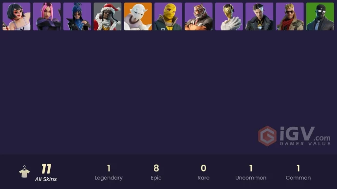 [PSN/XBOX/PC] 11 skins | Snap | Santa Dogg | Evie | Adira | Montague | Oscar | Hope | Stormfarer | Nisha | Vengeance Jones | 700 VB