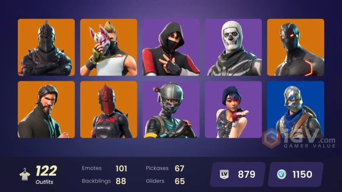 FA - [PSN/XBOX/SWITCH/PC] 122 skins | OG STW | Black Knight | Sparkle Specialist | IKONIK | The Reaper | Blue Squire | Royale Knight