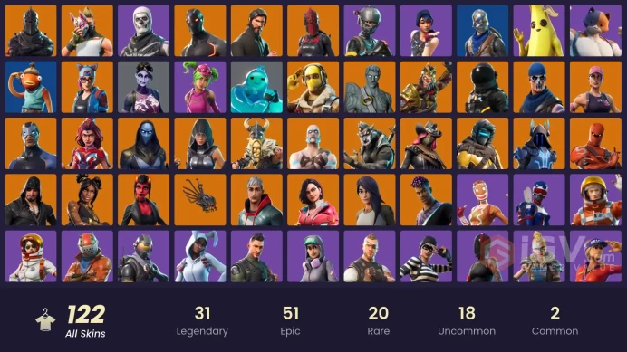 FA - [PSN/XBOX/SWITCH/PC] 122 skins | OG STW | Black Knight | Sparkle Specialist | IKONIK | The Reaper | Blue Squire | Royale Knight