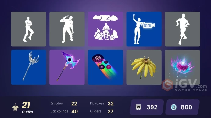 ! [PC/XBOX/PSN] | 21 skins | Optimus Prime | Kado Thorne | Era | Khaby Lame | Relik | Mariposa | Purradise Meowscles | Fish Thicc