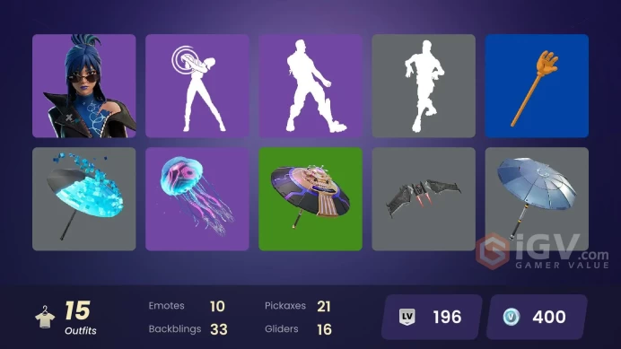 [PSN/XBOX/PC] 15 skins | Peter Griffin | Slayer Juice WRLD | Silas Hesk | Goku Black | Montague | Oscar | Hope | Explorer Emilie |Nisha | 400 VB