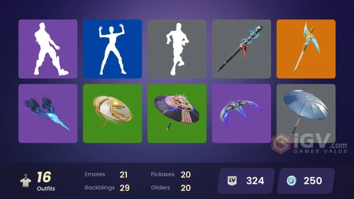 [PSN/XBOX/PC] 16 skins | Widow’s Bite | Zeus | Omegarok | Spectra Knight | Poseidon | Korra | Cerberus | Medusa | Renegade Lynx | 250 VB