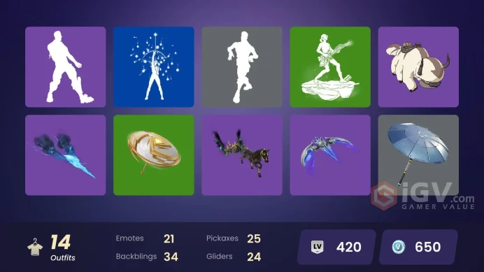 [PSN/XBOX/PC] 14 skins | Zeus | Hades | Poseidon | Peabody | Avatar State Aang | Korra | Aang | Cerberus | Ringmaster Scarr | Medusa | 650 VB