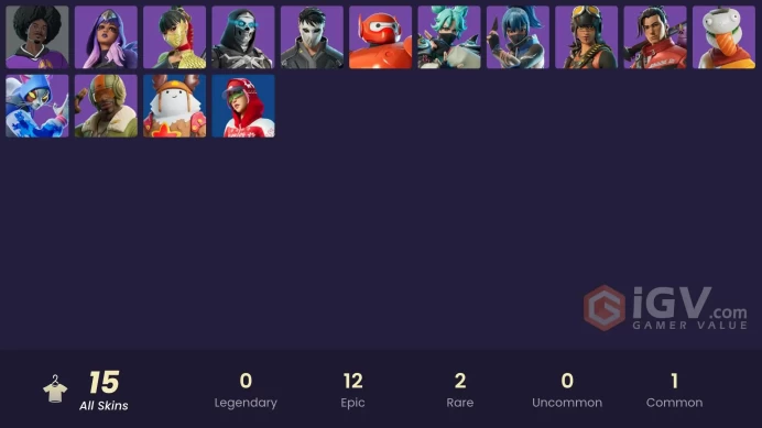 [PSN/XBOX/PC] 15 skins | LBC '93 Dogg | Hero Baymax | Kendo | Shadow Blade Hope | Jade | Lady of Cranes | Durrr Taisho | Raven Team Syd | 400 VB