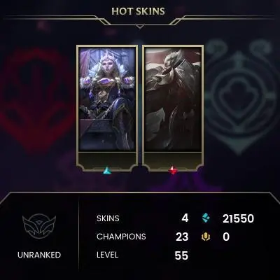 S12 Gold / BE: 21550 / CHAMPS: 23 / DWG Jhin, Battle Academia Garen, Victorious Sejuani, God-King Darius, Panda Annie (Perma