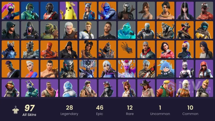 [PC-PSN-XBOX]-97 SKIN - Stealth Reflex OG-Reflex-Calamity-A.I.M.-FULL ACCESS-