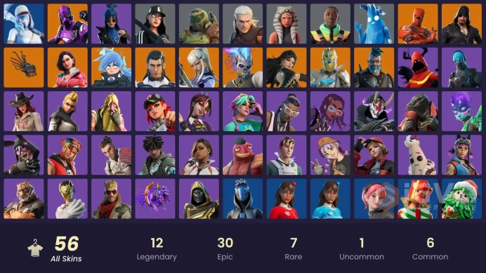 [PC-PSN-XBOX]55 SKIN/ Dark VerteX OG /FULL ACESS/INSTANT MAIL CHANGE/