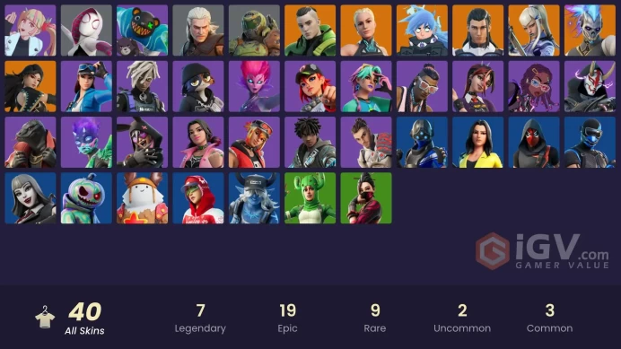 [PC/XBOX/NINTENDO] 40 skins | Trilogy | Fixer | Cloud Striker | Magmatic Mizuki | Rococo Cloak-o | The Ageless Champion |NIk148