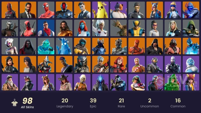 [PC/PSN/XBOX]1913 LVL| 98 skins | Neo Versa(OG) | Gold Midas(OG) | Carbon Commando | Trilogy | Fixer | Sultura | Rogue Agent |  | John Wick | 
