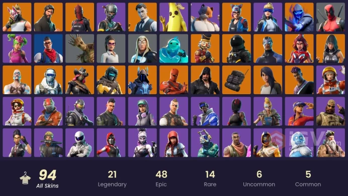 [PC/PSN/XBOX] 94 skins | The Reaper(OG) | Neo Versa (OG)| Elite Agent(OG) | Take The L | Gold Midas | Gold Brutus  |CHANGEABLE MAIL