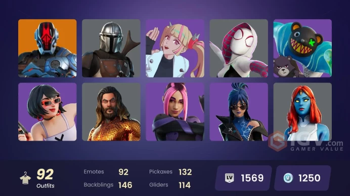 [PC/PSN/XBOX]  1471 LVL | 91 skins | Vivi Chroma | Kado Thorne | Twyn | Predator | Omegarok | Eternal Knight | CHANGEABLE MAIL