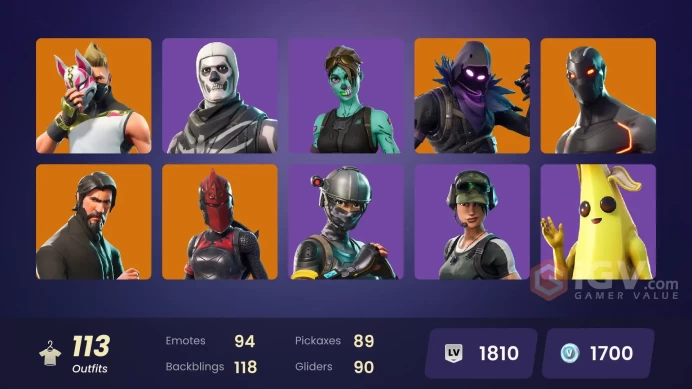 [Rent Cheap Accounts for 14 Days]13124 The Reaper|Elite Agent|Omega (stage 5)|Trailblazer|Rogue Agent|The Ice King|Dark Voyager|Era|Red Knight|