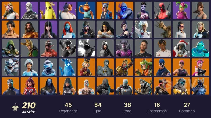 [PC/XBOX/NINTENDO] 210 skins | OG STW | Rogue Agent | Major Glory | Black | Singularity (Stage 3) | Zenith (Stage 4) |Jon453