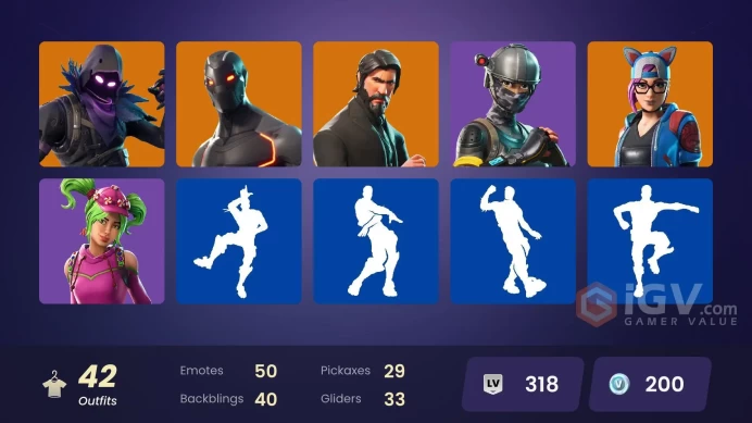 [PC/PSN/XBOX] 42 skins | OG STW | The Reaper | Elite Agent | Take The L | Rogue Agent | Blackheart | Hybrid | Calamity | CHANGEABLE MAIL