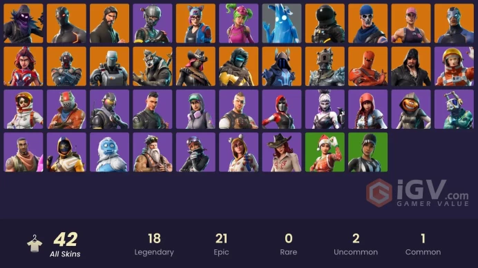 [PC/PSN/XBOX] 42 skins | OG STW | The Reaper | Elite Agent | Take The L | Rogue Agent | Blackheart | Hybrid | Calamity | CHANGEABLE MAIL
