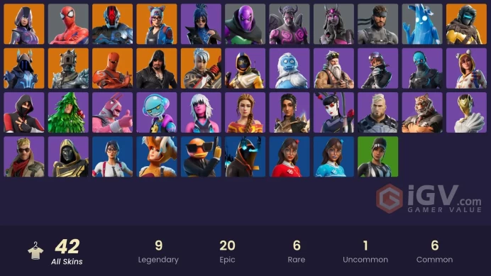 [PC-PSN-XBOX] -IKONIK OG -Glow OG-Spider-Man-Darkheart-FULL ACCESS-